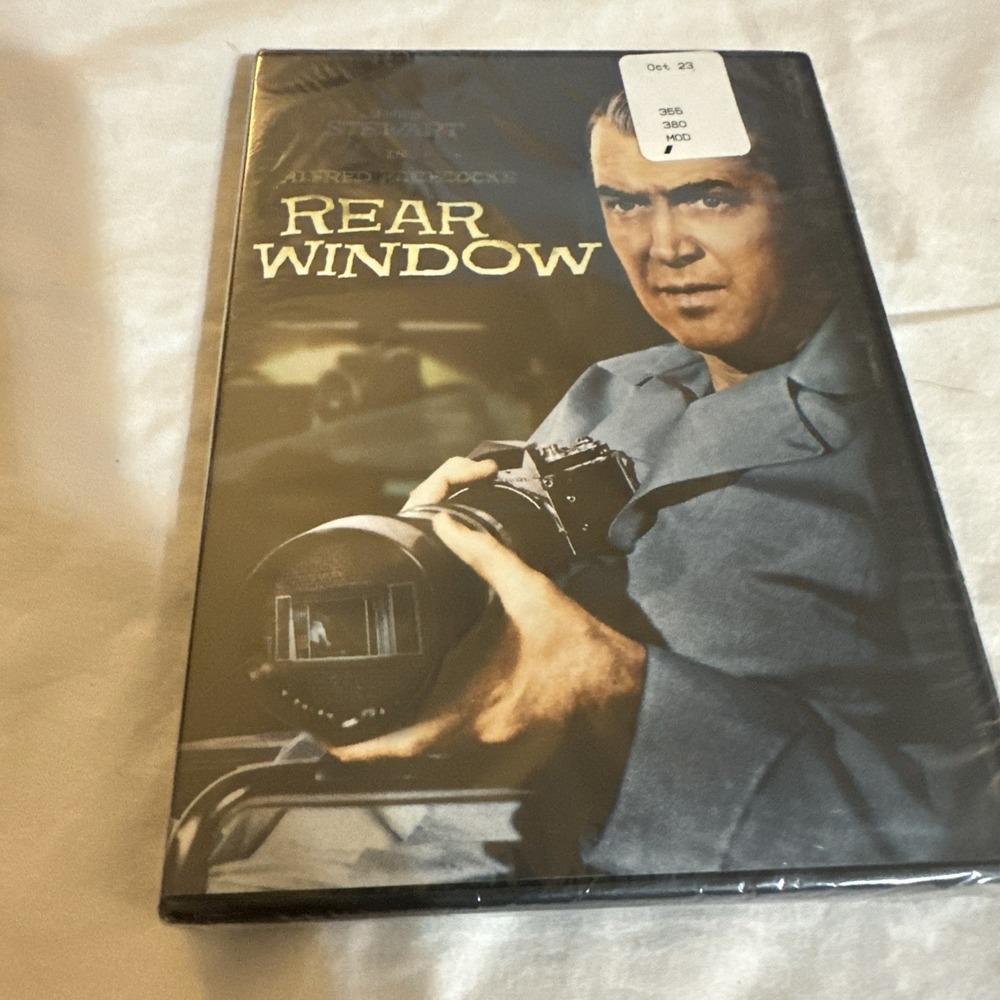 Rear Window-1954 (DVD, 2012) New/Sealed James‎ Stewart-Alfred Hitchcock